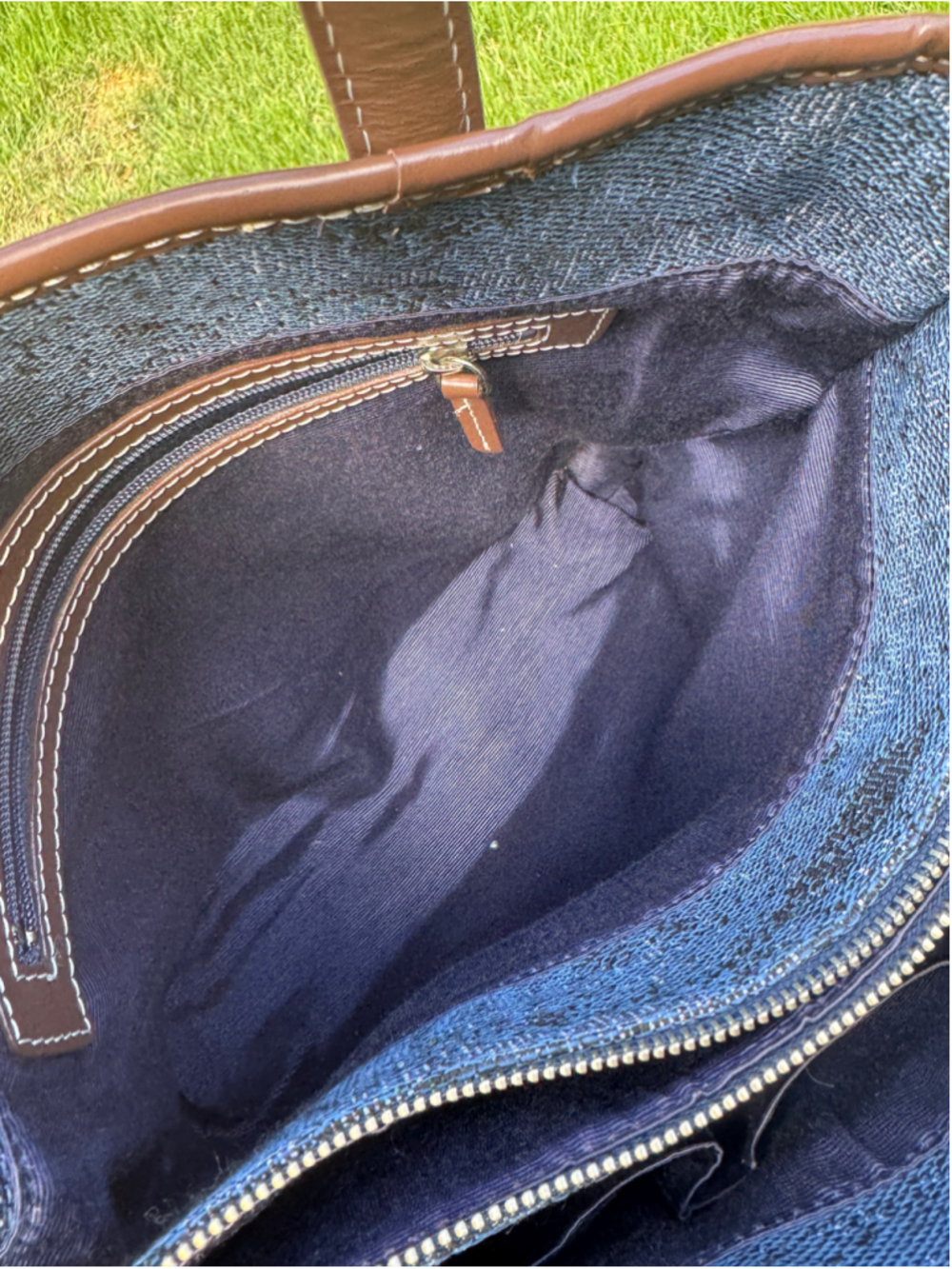 MCM Blingy Denim Mini Tote - Picture 13 of 14